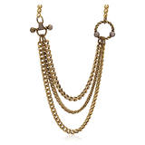 CHAIN NECKLACE WITH CRYSTAL STONE