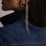 CIRCLE CUFF EARRINGS