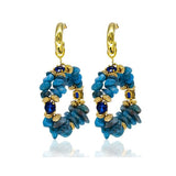 CACA NATURAL STONE EARRING