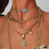 CAVALLO CHARM ZİNCİR KOLYE