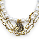 COIN İNCİ CHOKER KOLYE
