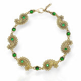 EMPEROR ALTIN KAPLAMA CHOKER KOLYE