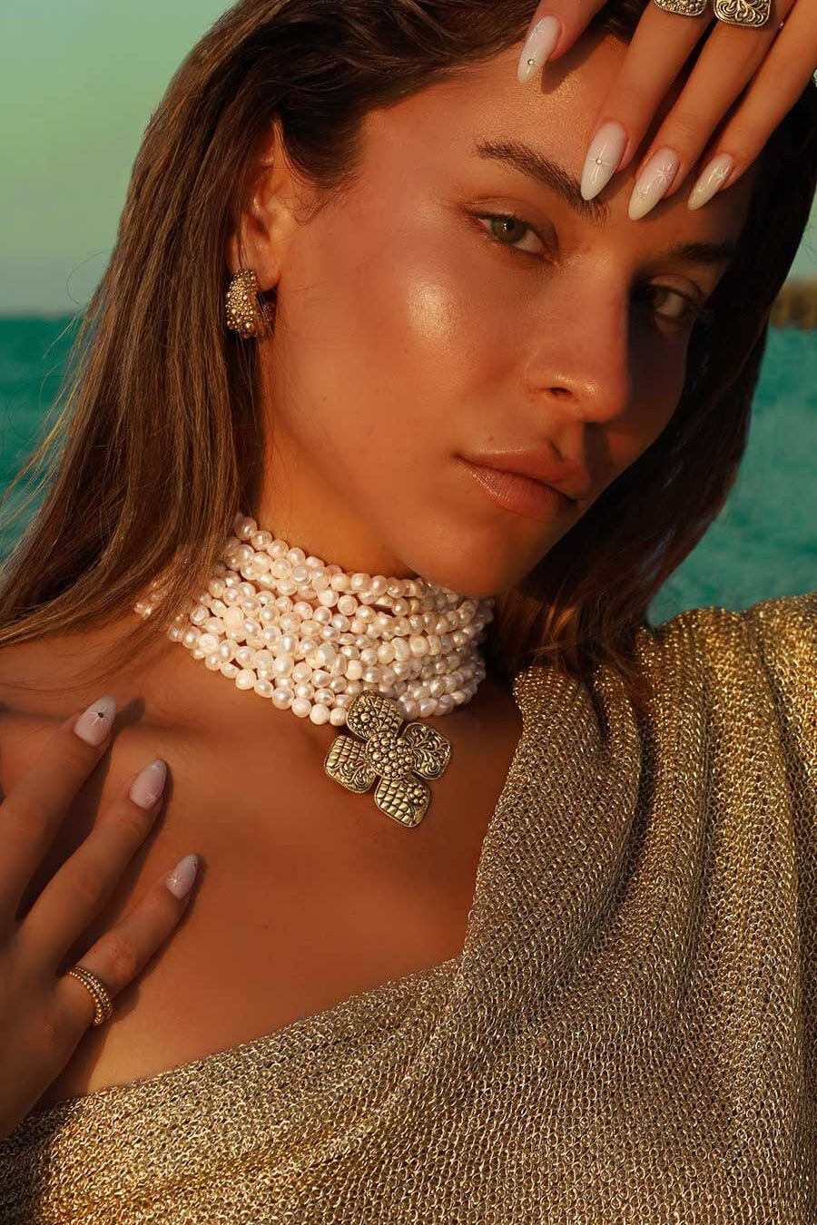 ETERNA LUXE ÇOKLU İNCİ KOLYE