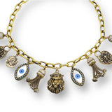 FIESTA ALTIN KAPLAMA CHOKER KOLYE