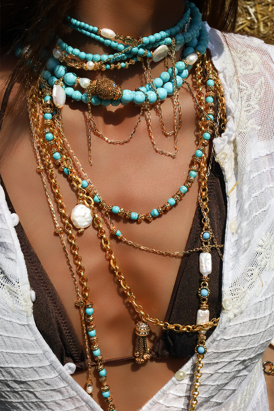 GITANO TURQUOISE NECKLACE
