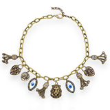 FIESTA ALTIN KAPLAMA CHOKER KOLYE