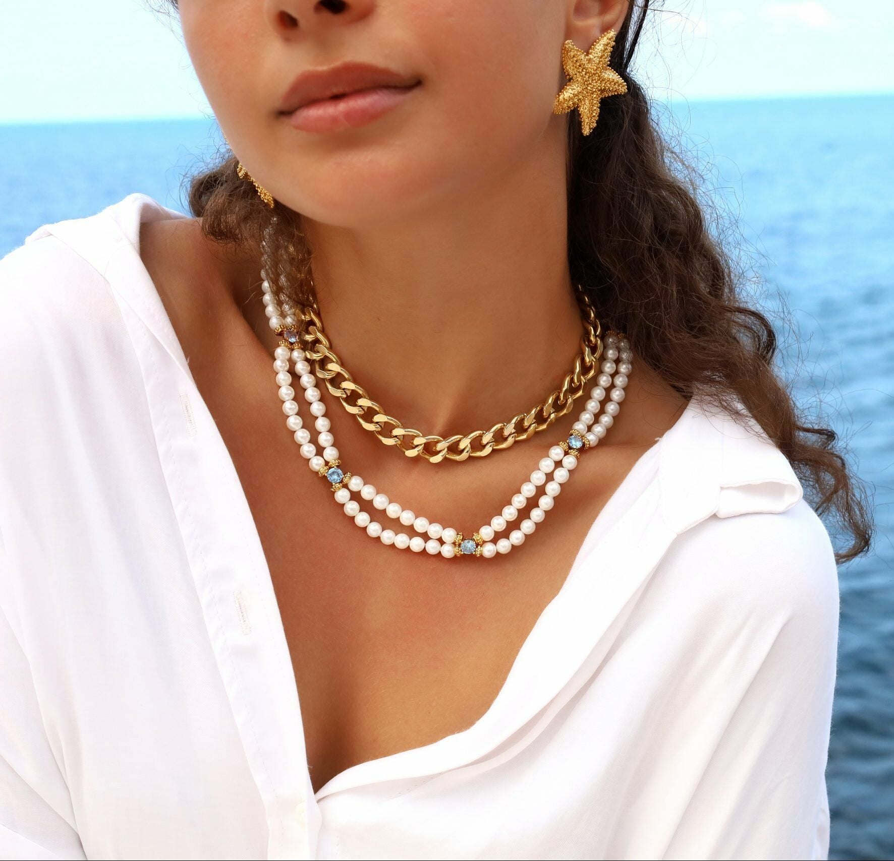 SUMMER DREAM PEARL NECKLACE