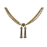 KAPLAN ALTIN KAPLAMA CHOKER KOLYE