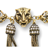 KAPLAN ALTIN KAPLAMA CHOKER KOLYE