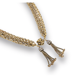 KAPLAN ALTIN KAPLAMA CHOKER KOLYE