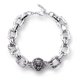 LEO GÜMÜŞ KAPLAMA CHOKER KOLYE