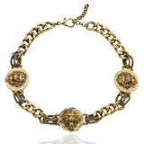 LIONS ALTIN KAPLAMA CHOKER KOLYE