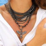PHOENIX DARK ZİNCİR KOLYE
