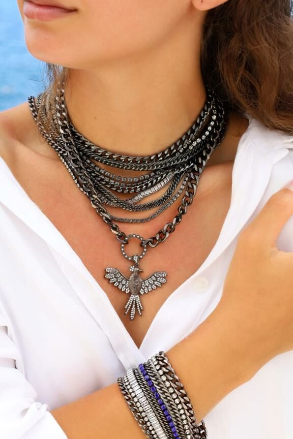 Phoenix Dark Necklace