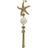 PLAYA ALTIN KAPLAMA CHARM KOLYE