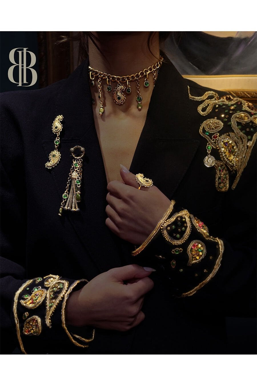 ROYAL ALTIN KAPLAMA CHOKER KOLYE