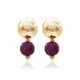ROZA MARCASITE STONE EARRINGS