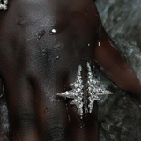 SIAURE CRYSTAL STATEMENT RING