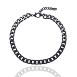 Phoenix Black Chain Necklace