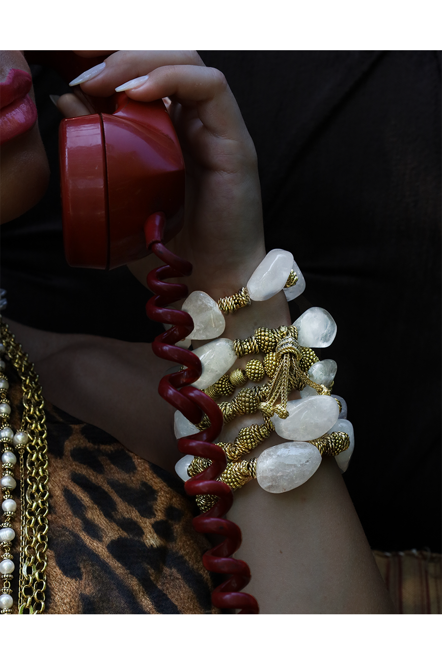 TASSEL GOLD PLATED BRACELET