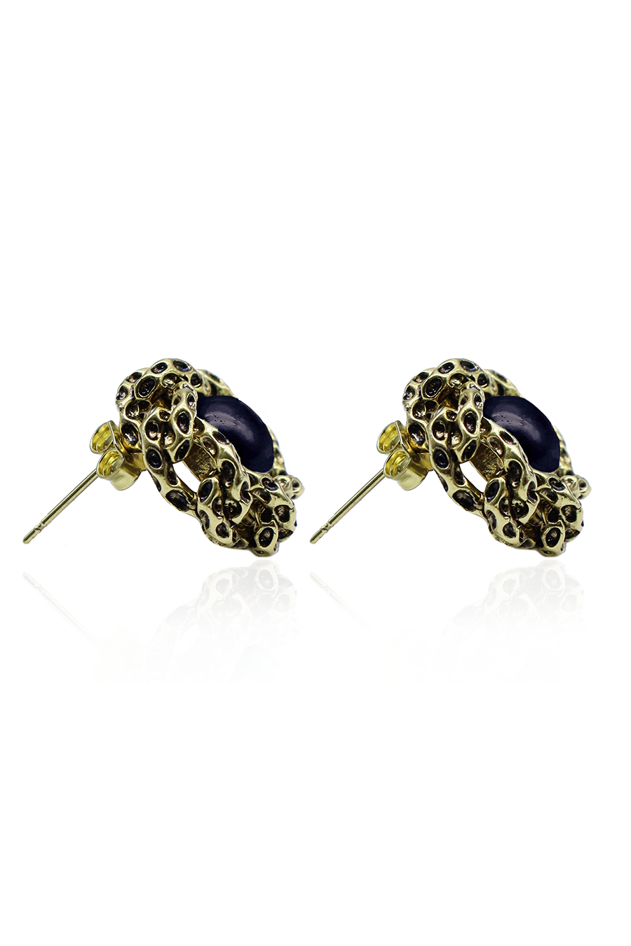 OPHIDIA BLACK PEARL EARRINGS
